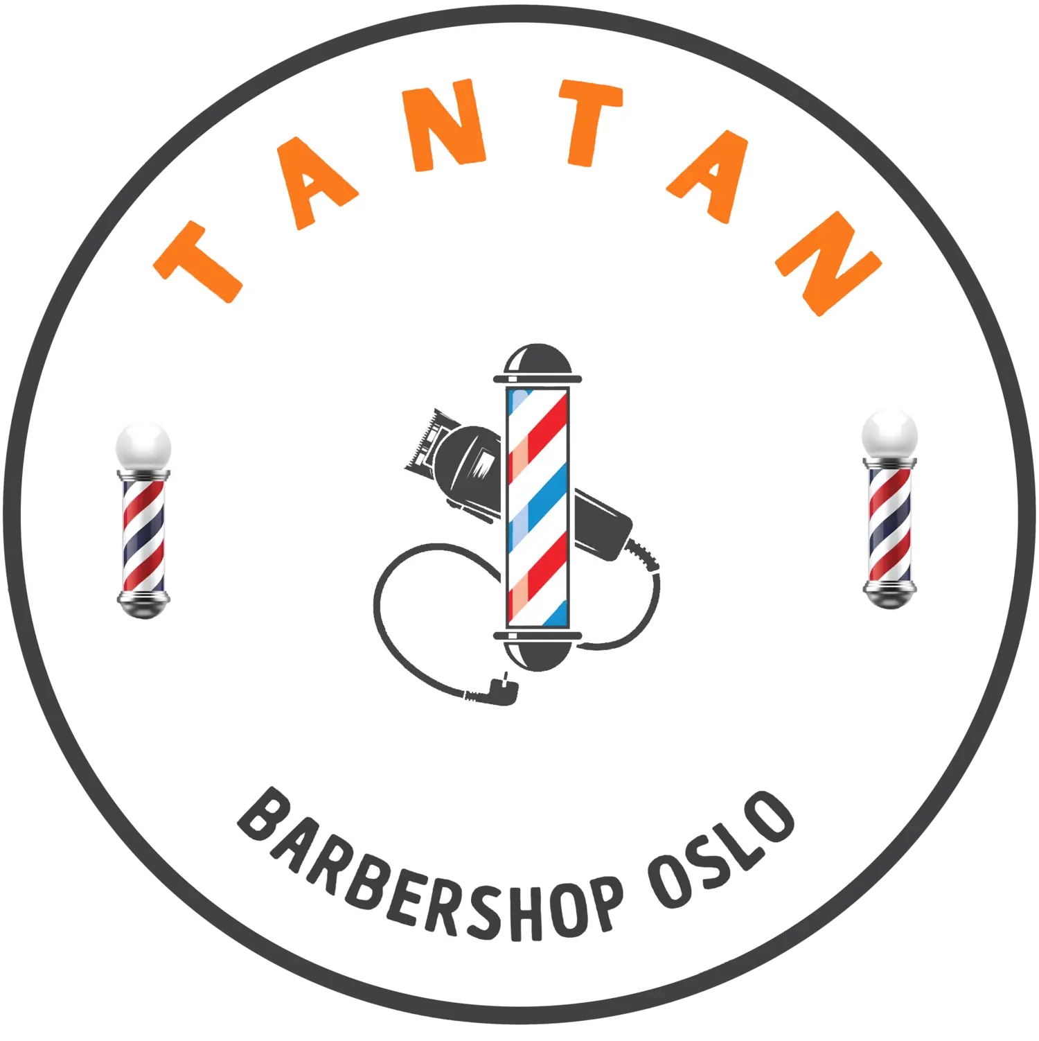 TanTan Barber logo