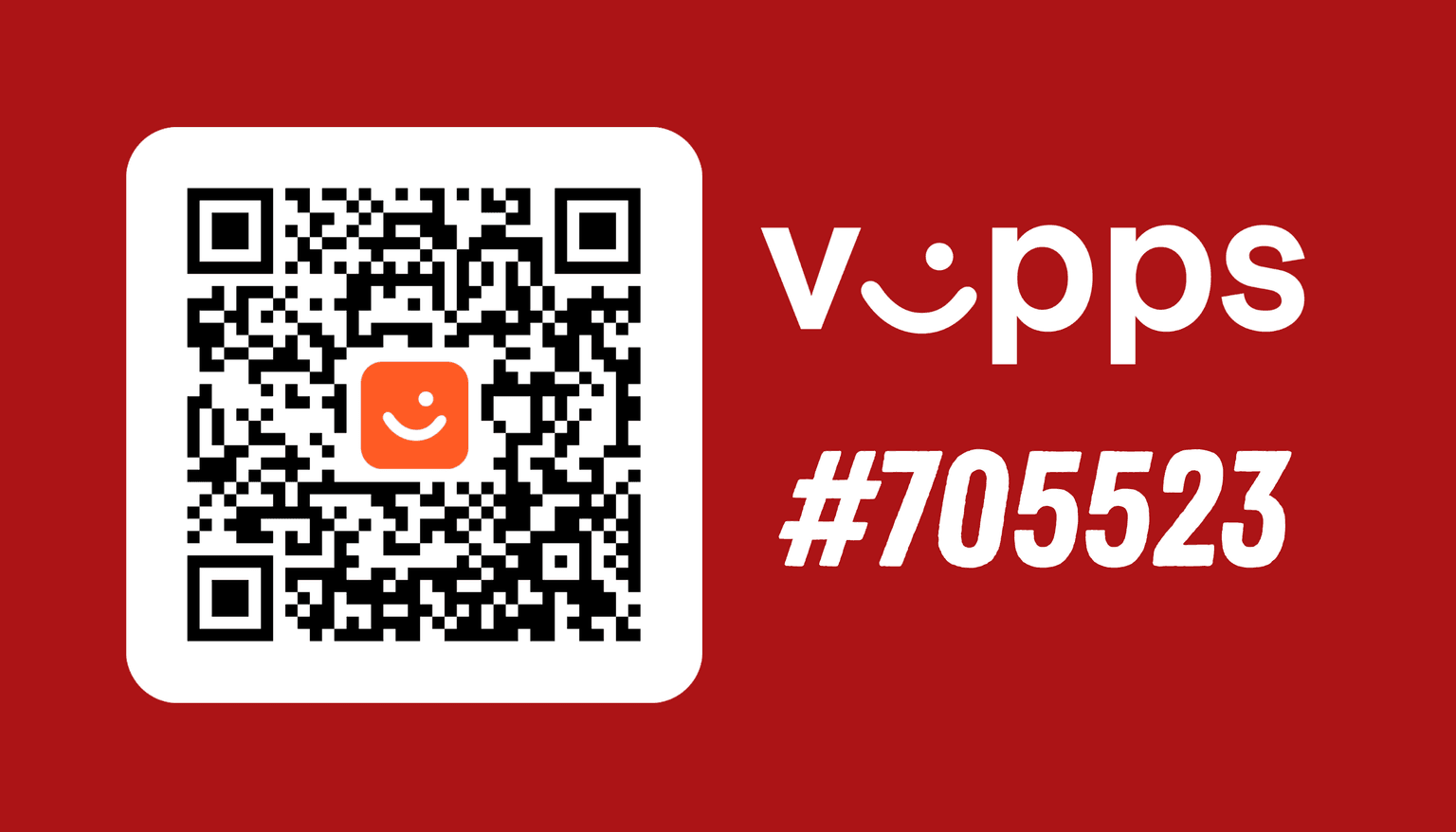 Vipps store QR code for Oslo Vikings merchandise